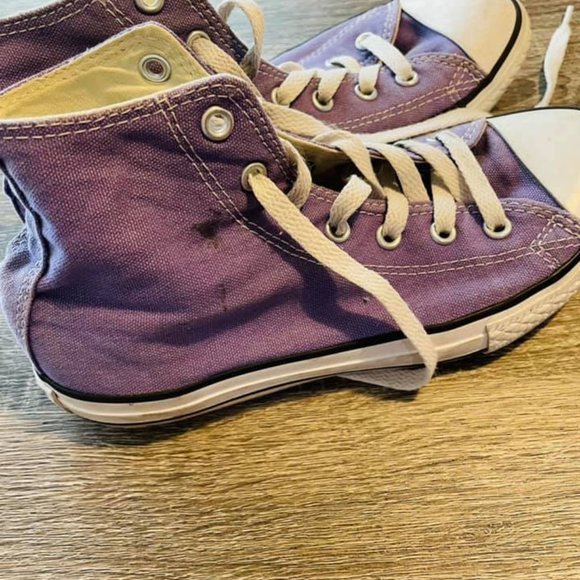 Converse high top sneakers canvas sz. 3 - Picture 4 of 7